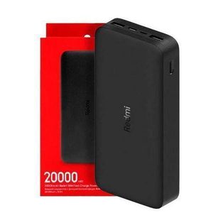 Redmi 20000mAh Mi Fast Charge Power Bank Dual Input & Output Ports Fast Charging - Black , White