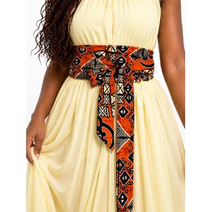 knee length dresses for ladies Ladies Printed Dress With Self Tie Belt  -tznius-fashion-tzniut-modest-Tznius-clothing-online-tznius-Shabbos-clothing-trendy-modest  clothing-frum-clothing-brands-modest-clothing-for-teens-tznius-skirt-tzniut-skirt   Modest Necessities