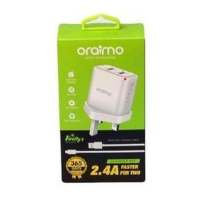 Oraimo Firefly OCW-I61D 2USB Fast Charging - White