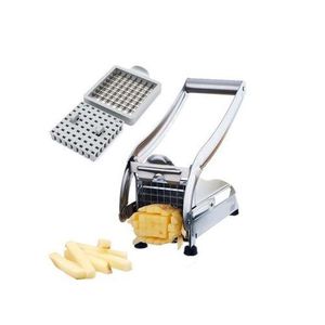 French Fries Chips Irish Potato Cutter Slicer - Silver