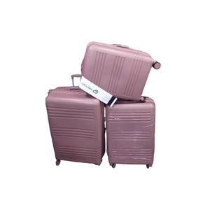 Good Partner A Set Of 3 In 1 Pure Rubber Unisex Strong Material Durable Double Zipper Extremely Durability Anti-thfety zip 8-wheel 