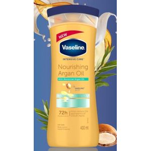 Vaseline Intensive Care Nourishing Argan Oil Lotion Reduce  stretchmarks appearance- 400ml