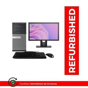 UK Refurbished OptiPlex 9020 / 7010 / 3020 tower – Intel Core i5, 8GB RAM, 500GB HDD – Compact Desktop PC
