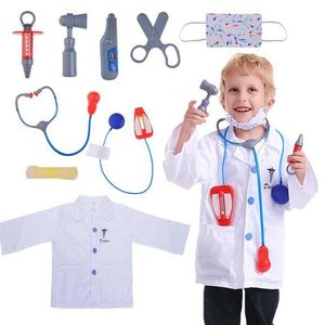 babY Kids Doctor Costume for Kid Boys & Girls, Dress up Role Play Set (3-7 Years, 