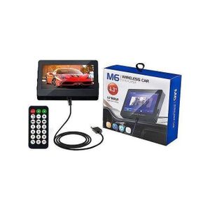 M6 Wireless Car MP5 Player - Black 