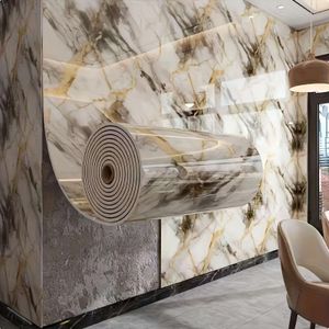 XPE+PVC wallpaper roll, 40cm*3M Smooth surface, tile-like appearance - Self-adhesive, waterproof, washable, and easy to apply.