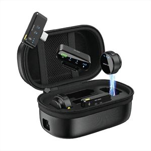 Green Lion GM-85X 3 In 1 Wireless Microphone - Black