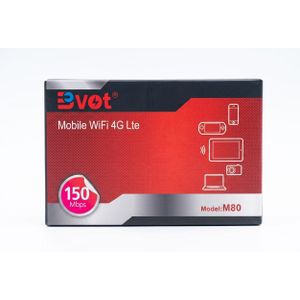 BVOT M80 4G LTE portable wireless mobile MiFi router.