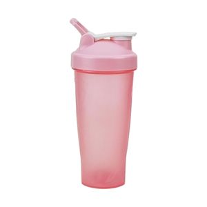 1Pcs 600ml Portable Protein Powder Shaker Bottle Leak Proof Water Bottle  For Gym Fitness Training Sport Shaker Mixing Cup With Scale