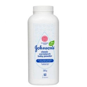 Johnson's Classic Cornstarch Baby Powder 200g 