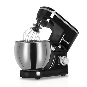 Saachi 5L Blender Dough Hand Stand Mixer Food Processor, Silver .