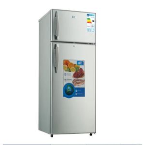 ADH  276 Litres Double Door Refrigerator With Double FGreezing Compartment– Silver