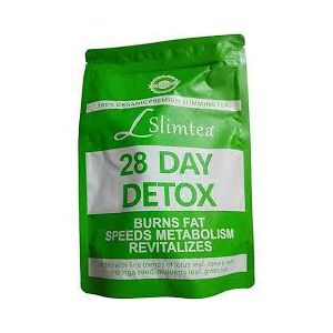 Slimtea 28 Day Detox Tea – Weight Loss & Metabolism Boost Herbal Tea – 100% Natural – 28 Day Supply