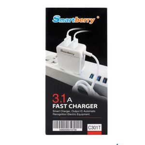 New Smartberry 3.1A fast charger