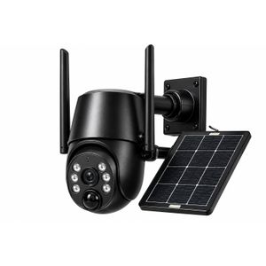 High-performance Solar CCTV Security Camera 4G Simcard and Memory Card Support Reliable Outdoor Surveillance