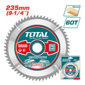 TOTAL TCT Saw Blade 235mm (9-1/4") 60T