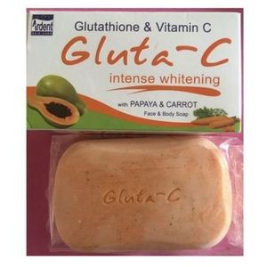 Gluta C Glutathione & Vitamin C Intense Whitening Papaya & Carrot Face & Body Soap