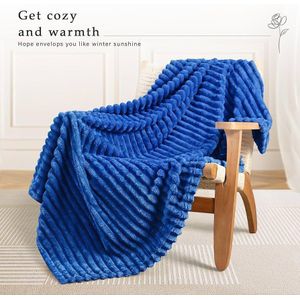 Soft/ Throw Blanket - Blue