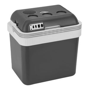 Geepas Hot & Cold Car Fridge with AC/DC Working Mode, Suitable for Car and Home Use, Easy to Carry Portable Refrigerator with Durable PP Material 24 L-Multi