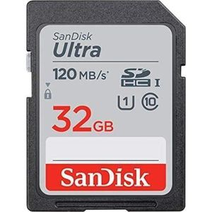 Sd Sandisk 32GB Ultra SDHC UHS-I Memory Card