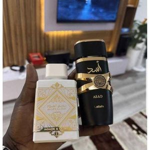 Lattafa  Balde'e Al Oud Honor Perfume 100ml And Asad Perfume 100ml