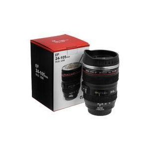 Camera lens coffee mug