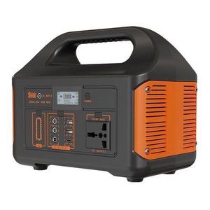 Eg010Li 500W USB Type C DC AC Output Lithium Ion Battery Emergency Support Camping Home Portable Power Station Power Bank with AC Outlet, Solar Generator Laptop Charger, Battery Backup Power Supply for Camping, Outdoors, Home Emergency Outage
