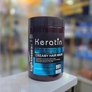 Keratin Moisturizing & Smooth Creamy Hair Mask - 100mls