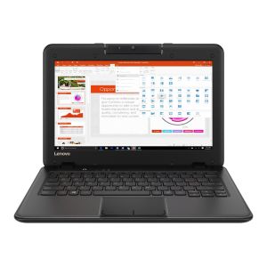 Lenovo 100e 81CY 128(64+64 Memory Card), 4GB RAM, Refurbished - Black.