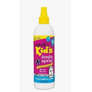 sulphur8 Kid's Milk & Honey Detangling Spray Help Soften Hair, Reduce Knots, Lightweight Moisturizer 
