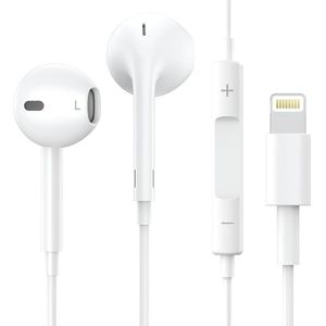 Iphone Wired Light Earphone With Built-in Mic & Volume Control Compatible with iPhone 14/13/12/11 Pro Max Xs/XR/X/7/8 Plus-All iOS
