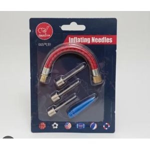 inflating needles used for sports equipment and inflatable toys