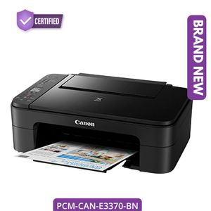 Canon PIXMA E3370 Color Inkjet Printer Print Scan Copy WiFi 