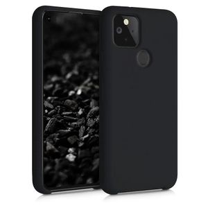 Google Pixel 5 case,Slim Thin Soft Skin Silicone Flexible TPU Rubber Gel Anti-Scratch Shockproof Carbon Fiber Protective Cases Cover for Google Pixel 5,Brushed 