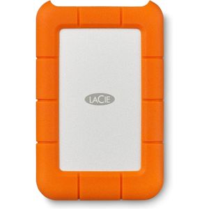 Lacie Rugged USB-C 2TB External Hard Drive Portable HDD – USB 3.0 Compatible, Drop Shock Dust Rain Resistant, For Mac And PC Computer Desktop Workstation Laptop, 1 Month Adobe CC (STFR2000800) -Orange