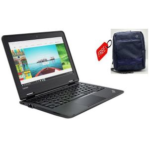 Lenovo Refurbished ThinkPad 11e 8GBRAM 128GB SSD 11.6" Plus Free Laptop Bag-Black (Grade A)