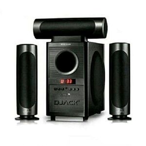 Djack Bluetooth Home Theatre Multimedia Speaker System - Black