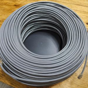 D-Link 100m Ethernet LAN Cable – High Speed with RJ45 Connectors- Terminated LAN Cable - Gray