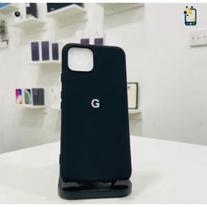 Google Pixel 4 , pixel 4a , Pixel 4xl  Luxury Soft Rubber Liquid Silicone Skin Touch Feel Cover Case Black 