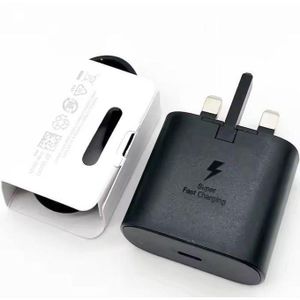 Samsung 45W Super Fast Charger – USB Type-C Power Adapter Ultra-Fast Charging For Galaxy S, A & Note Series Travel-Ready, Durable, Original Quality – Black