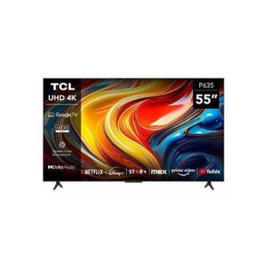 TCL 55 Inch UHD 4K HDR Smart Android Google TV With Inbuilt Free To Air Decoder - Black