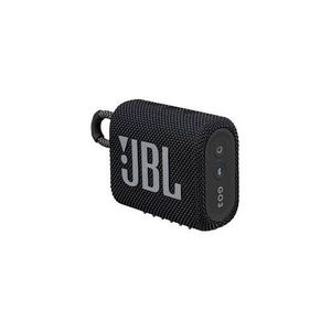 JBL Go 3 Portable Waterproof Wireless Bluetooth Speaker Bundle with Premium  Carry Case (Black) 