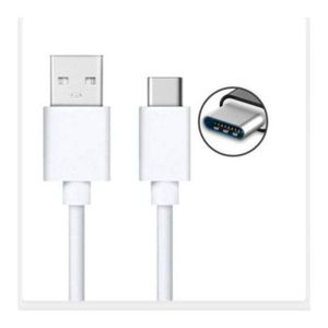 Amaya 6A Data Cable Fast Charging Type C USB-C Sync Charger Cable For Android - White
