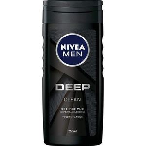 NIVEA MEN Men Deep Shower Gel for Men, 250 ml