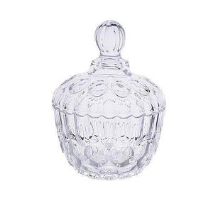 Glass Sugar Bowl/Glass Ware - Clear