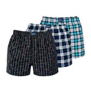 3 Pack Of Men’s Checked Boxers/Underwear -MultiColor