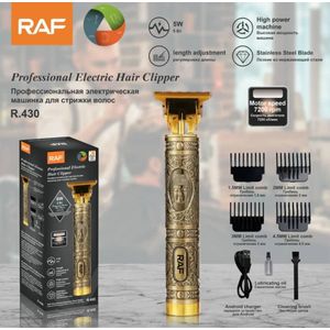 RAF Professional Rechargeable Hair Clipper - Multicolor