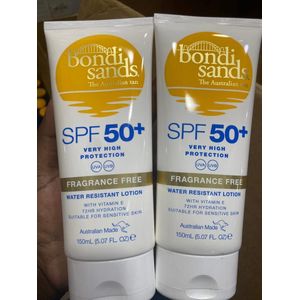 Bondi Sands Fragrance Free Daily Water Resistant sunscreen Lotion