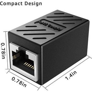RJ45 Coupler indoor ethernet cable joiner adapter