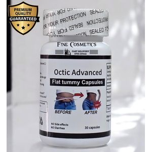 Original Octic Advanced Flat Tummy Upper Body Slimming Weight Loss Fat-Burner 30-Caps P!llz